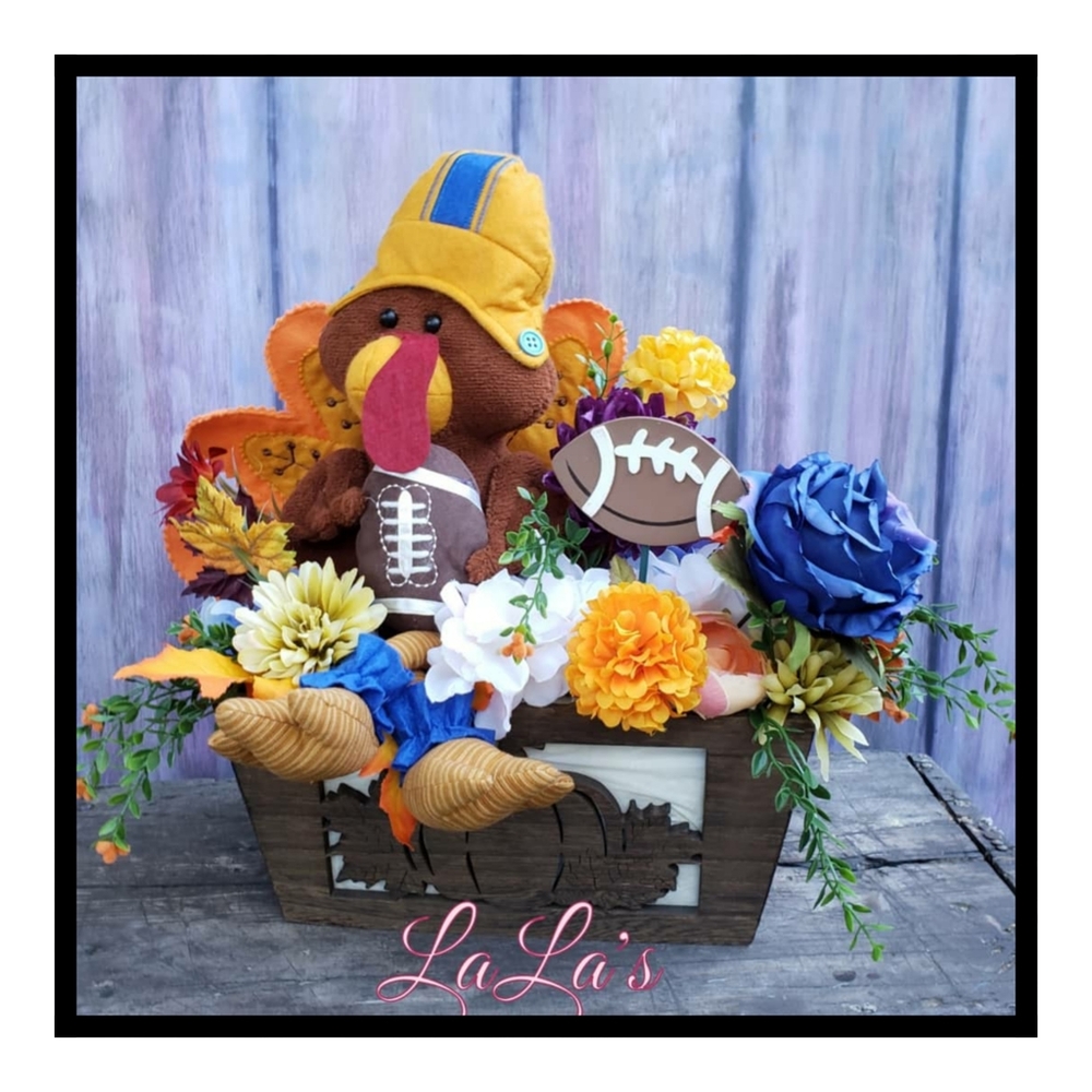 Fall Football Centerpiece